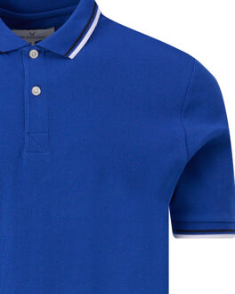 polo met korte mouwen Blauw - XXL