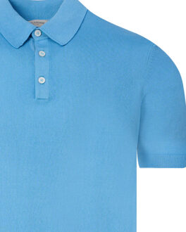 Polo met korte mouwen Blauw