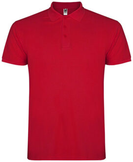 Polo met ster voor kinderen Rood - 140