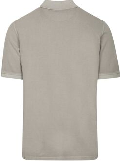 Polo Piqué Garment Dye Grijs - 4XL,M,XXL