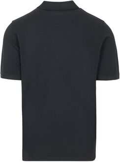 Polo Piqué Garment Dye Navy Donkerblauw - L,M,XL,XXL