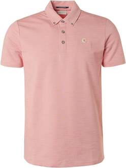 Polo Pique Melange Roze - M,L,XL,XXL