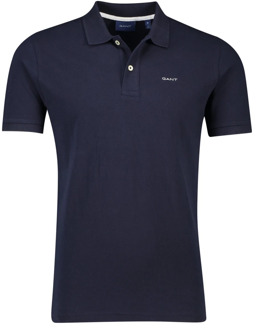 Polo Piqué Rugger Navy Donkerblauw - M,L,XL