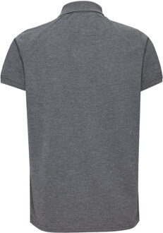 Polo Pique Shirt Regular Fit Donkergrijs