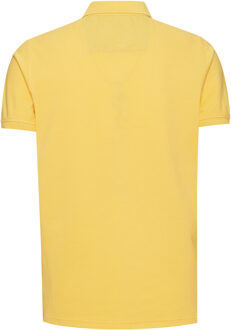 Polo Pique Shirt Regular Fit - maat S Geel
