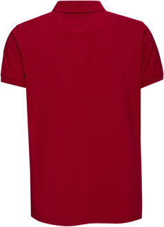 Polo Pique Shirt Regular Fit - maat XL Bordeaux