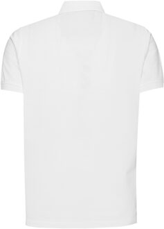 Polo Pique Shirt Regular Fit Wit - L