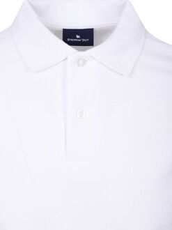 Polo Piqué Wit - 3XL,L,M,S,XL,XXL