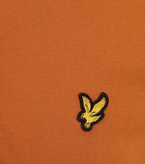 Polo Plain Oranje - M,S