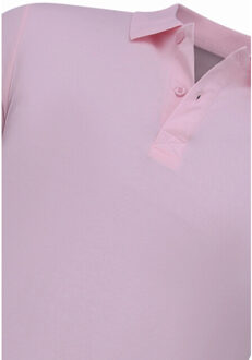 Polo polo korte mouw Roze - XXL