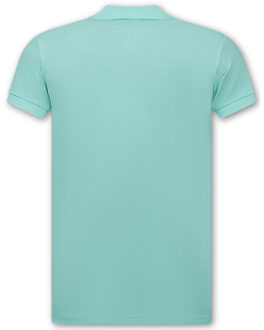 Polo poloshirts korte mouw Groen - XL