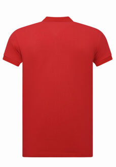 Polo poloshirts korte mouw - maat XXL Rood