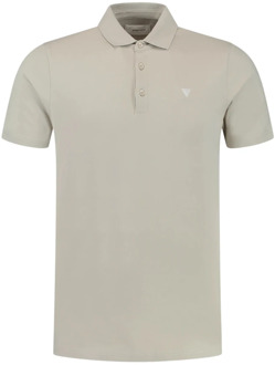 Polo- PP Essential Triangle S/S Pure Path , Beige , Heren - M,S