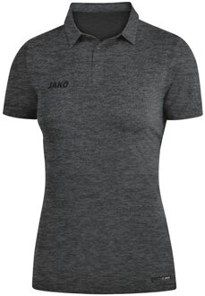 Polo Premium Basics Dames Antraciet Gemeleerd Maat 34