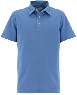 Polo Shirt Ballantyne , Blue , Heren - 2Xl,Xl,M