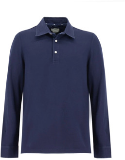 Polo Shirt Ballantyne , Blue , Heren - Xl,L,M