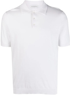 Polo Shirt Ballantyne , White , Heren - 3XL
