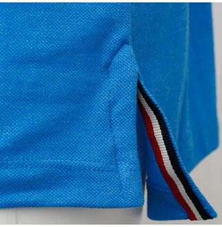 Polo shirt bloemendaal kobalt - maat S Blauw