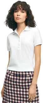 Polo Shirt Brooks Brothers , White , Dames - L,M,S,Xs
