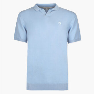 Polo shirt enter ochtend - maat XXXL Blauw