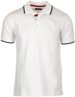 Polo Shirt Fay , White , Heren - M