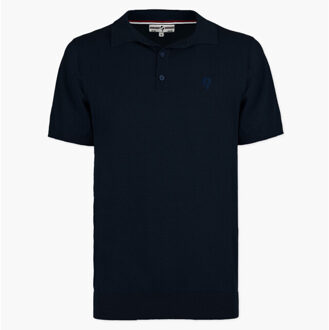 Polo shirt hessum donker - maat XXXL Blauw