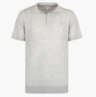 Polo shirt hessum licht melange Grijs - XXXL