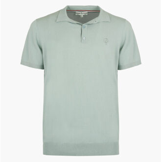 Polo shirt hessum mist - maat XXXL Groen