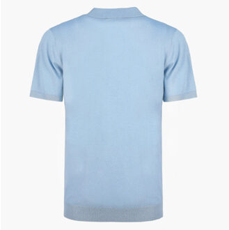Polo shirt hessum ochtend Blauw - XXXL