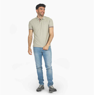 Polo shirt matchplay aluminium/licht - maat XXXL Grijs