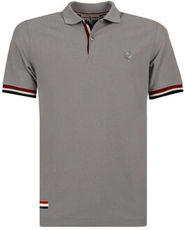 Polo shirt matchplay midden Grijs