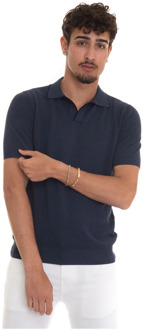 Polo shirt met korte mouwen Gran Sasso , Blue , Heren - 3Xl,4Xl