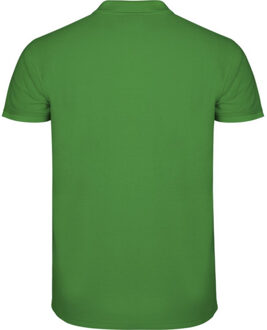 Polo shirt met korte mouwen voor kinderen/kids star Groen - 128