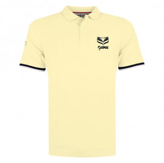 Polo shirt middelburg pastel - maat S Geel