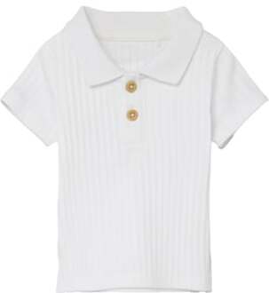 Polo Shirt Nbmfalvan B right White Wit - 62