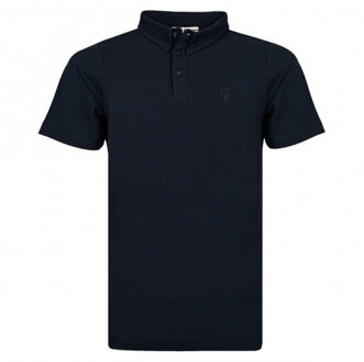 Polo shirt oosterwijk donker - maat XS Blauw