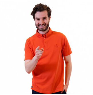 Polo shirt oosterwijk koraal - maat XL Rood