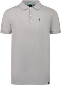 Polo shirt pompano grey Grijs - M