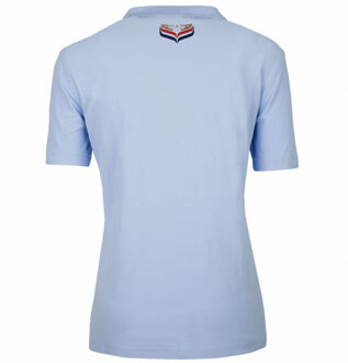 Polo shirt square lt azul Blauw - XS