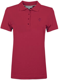 Polo shirt square orchidee Roze - XL