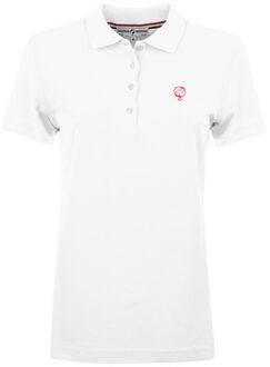 Polo shirt square - Wit - XXL