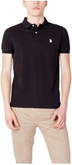 Polo Shirt U.s. Polo Assn. , Black , Heren - Xl,L,M