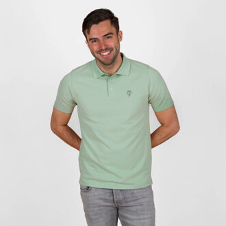 Polo shirt willemsdorp licht - maat M Groen