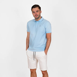 Polo shirt willemsdorp ochtend Blauw