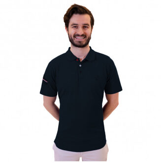 Polo shirt willemstad donker Blauw - L