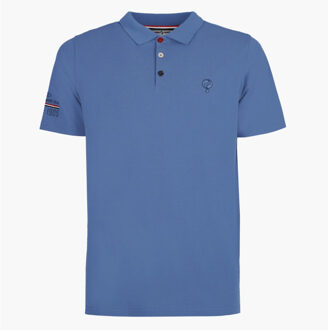 Polo shirt willemstad marine Blauw - L