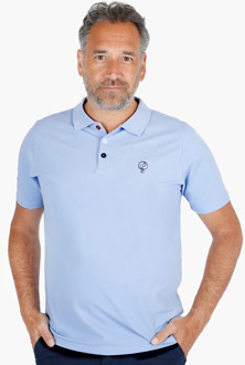 Polo shirt willemstad ochtend Blauw - 4XL