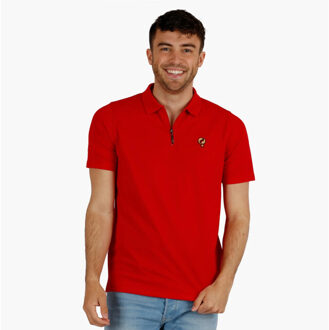 Polo shirt zuidland - - maat 4XL Rood