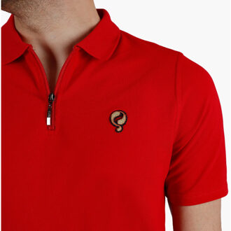 Polo shirt zuidland - Rood - M