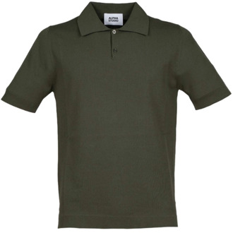 Polo Shirts Alpha Studio , Green , Heren - 2Xl,Xl,L,M,3Xl